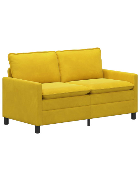 Set di divani 2 pcs Giallo Velluto
