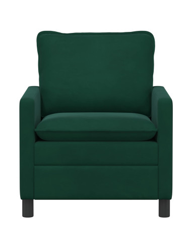 Divano Verde Scuro 76 x 81 x 87,5 cm Velluto