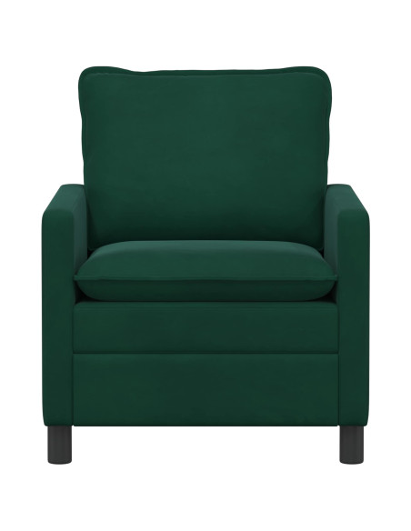 Divano Verde Scuro 76 x 81 x 87,5 cm Velluto