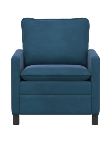 Divano Blu 76 x 81 x 87,5 cm Velluto