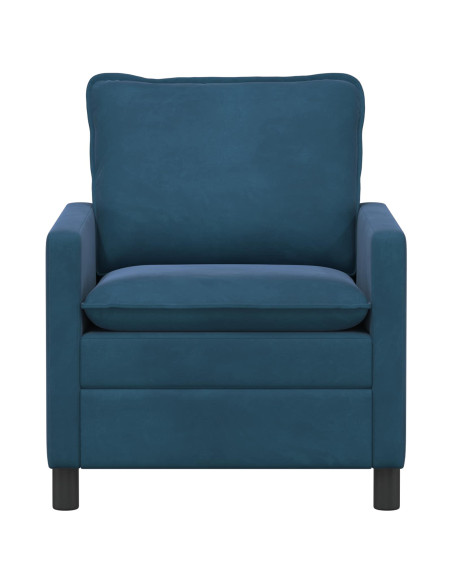 Divano Blu 76 x 81 x 87,5 cm Velluto