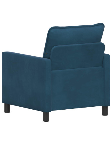 Divano Blu 76 x 81 x 87,5 cm Velluto