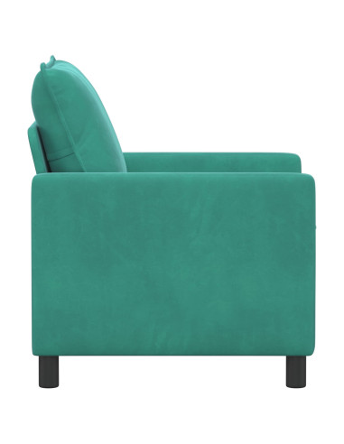Divano Turchese 76 x 81 x 87,5 cm Velluto