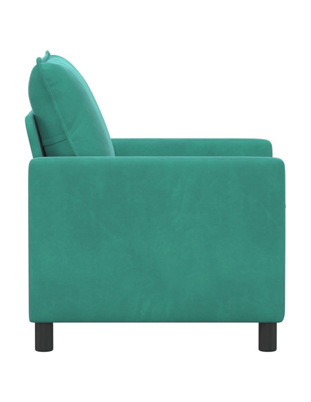 Divano Turchese 76 x 81 x 87,5 cm Velluto
