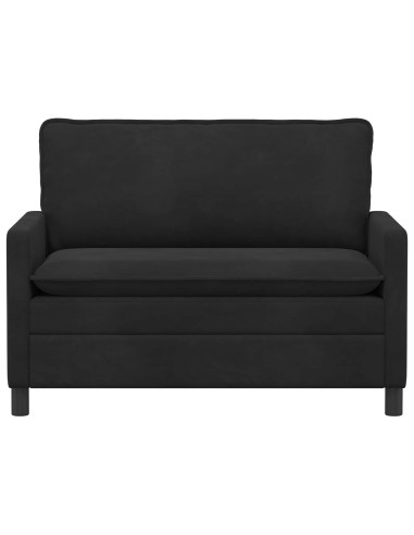 Divano Nero 126 x 81 x 87,5 cm Velluto