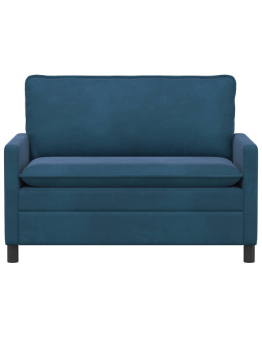 Divano Blu 126 x 81 x 87,5 cm Velluto