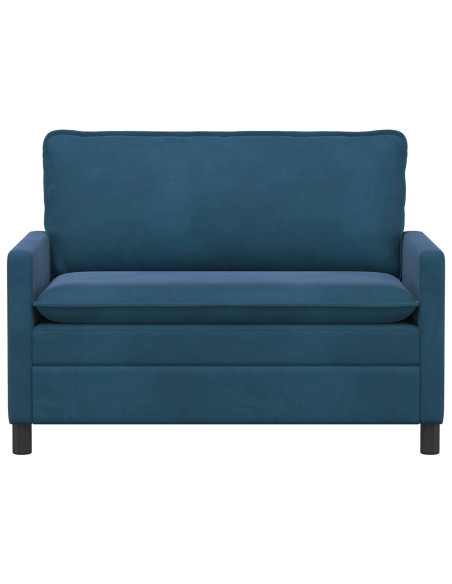 Divano Blu 126 x 81 x 87,5 cm Velluto