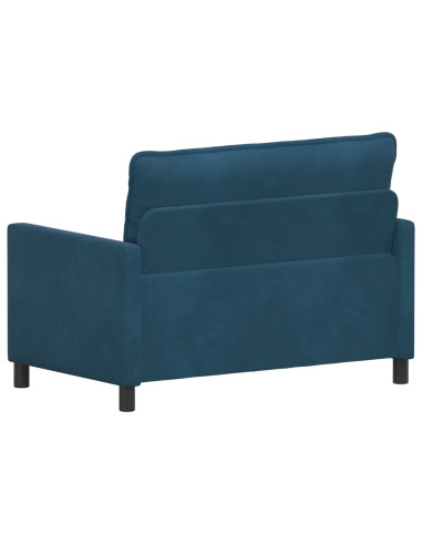 Divano Blu 126 x 81 x 87,5 cm Velluto