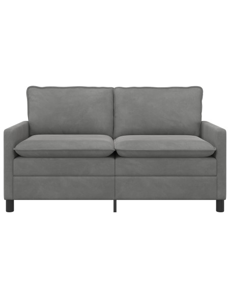Divano Grigio scuro 156 x 81 x 87,5 cm Velluto