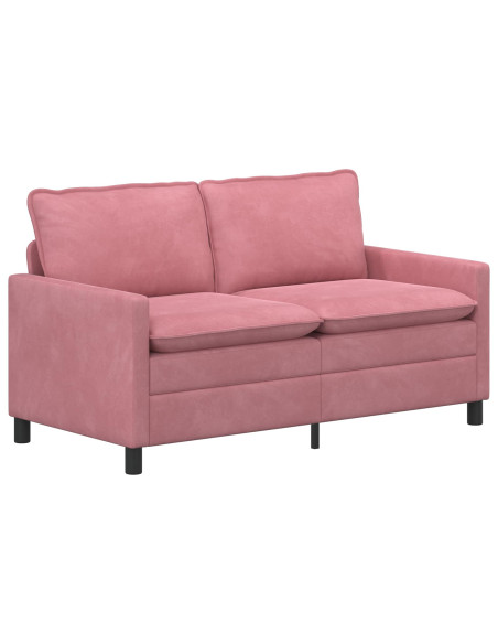 Divano Rosa 156 x 81 x 87,5 cm Velluto