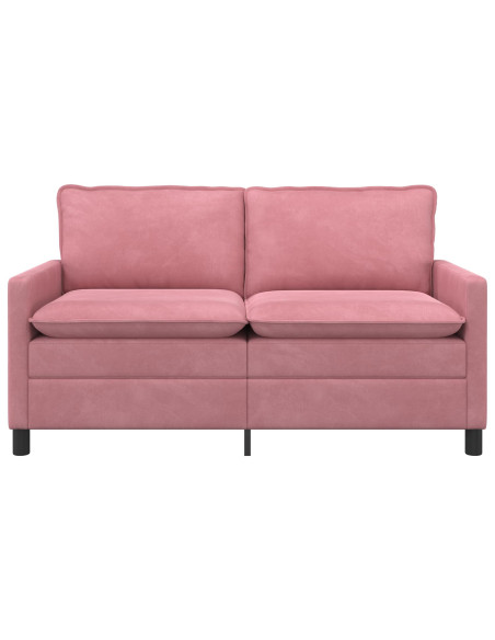 Divano Rosa 156 x 81 x 87,5 cm Velluto