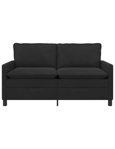 Divano Nero 156 x 81 x 87,5 cm Velluto