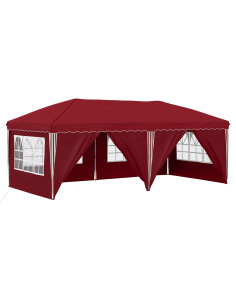Tenda per feste a pop-up 575 x 288 x 245 cm Borgogna 2