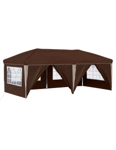 Tenda per feste a pop-up 575 x 288 x 245 cm Marrone 2