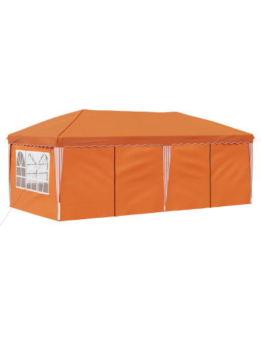 Tenda per feste a pop-up 575 x 288 x 245 cm Arancione