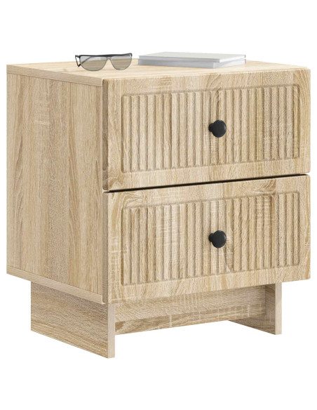 Armadio da Notte 2 pcs Rovere Sonoma 43 x 34,5 x 47,5 cm
