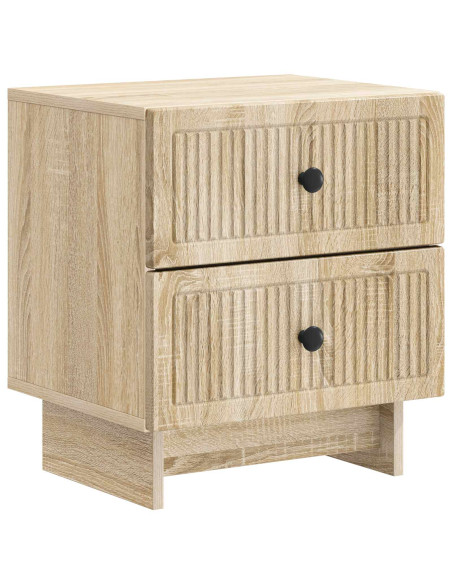 Armadio da Notte 2 pcs Rovere Sonoma 43 x 34,5 x 47,5 cm