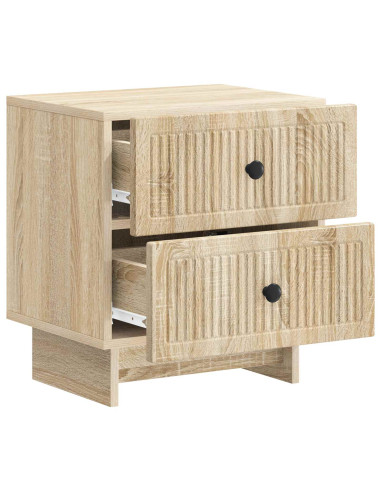 Armadio da Notte 2 pcs Rovere Sonoma 43 x 34,5 x 47,5 cm