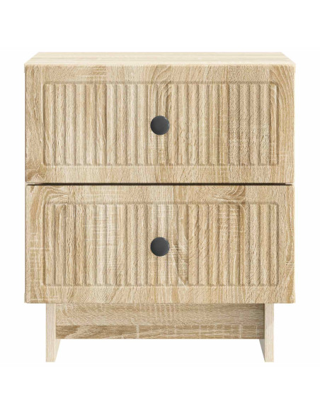 Armadio da Notte 2 pcs Rovere Sonoma 43 x 34,5 x 47,5 cm