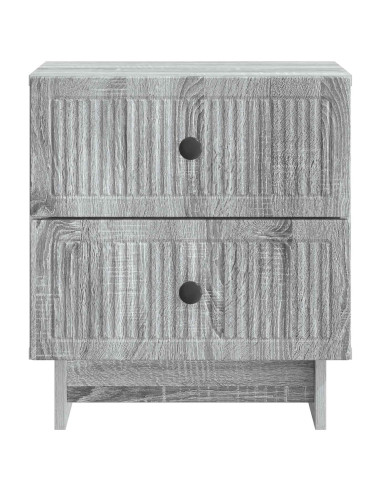 Armadio da Notte con cassetto Grigio Sonoma 43 x 34,5 x 47,5 cm