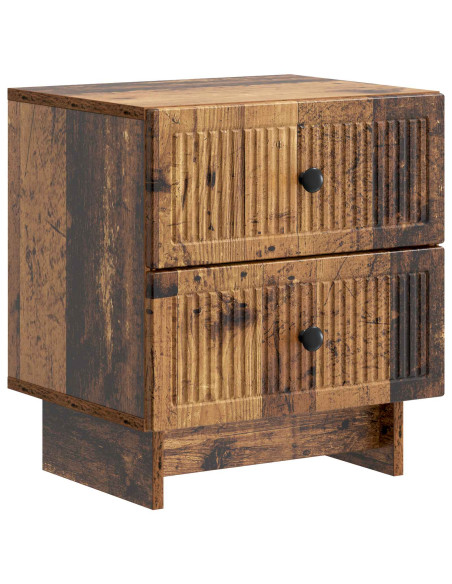 Armadio da Notte 2 pcs Legno antico 43 x 34,5 x 47,5 cm
