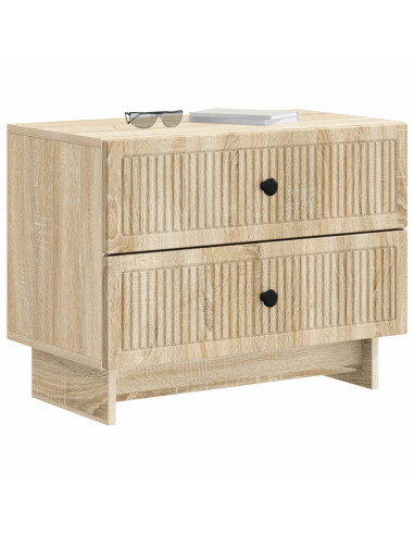Armadio da Notte con cassetto Rovere Sonoma 62 x 34,5 x 47,5 cm