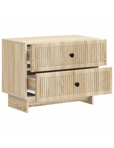 Armadio da Notte con cassetto Rovere Sonoma 62 x 34,5 x 47,5 cm