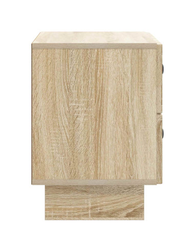 Armadio da Notte con cassetto Rovere Sonoma 62 x 34,5 x 47,5 cm