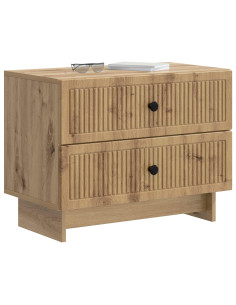 Armadio da Notte Rovere Artigianale 62 x 34,5 x 47,5 cm 2