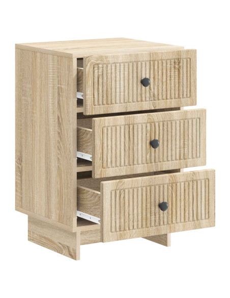 Armadio da Notte con cassetto Rovere Sonoma 43 x 41 x 66,5 cm