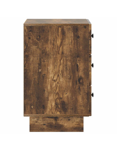 Armadio da Notte con cassetto Rovere Fumo 43 x 41 x 66,5 cm