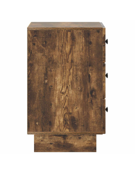 Armadio da Notte con cassetto Rovere Fumo 43 x 41 x 66,5 cm