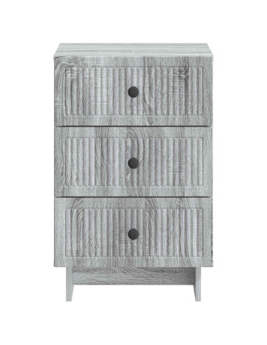 Armadio da Notte con cassetto Grigio Sonoma 43 x 41 x 66,5 cm