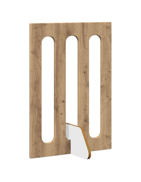 Recinto pieghevole per animali 4 pcs Rovere Artigianale