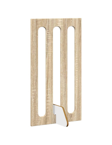 Recinto pieghevole per animali 4 pcs Rovere Sonoma