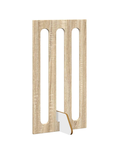 Recinto pieghevole per animali 4 pcs Rovere Sonoma