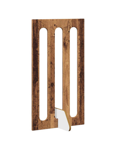 Recinto pieghevole per animali 4 pcs Legno di quercia