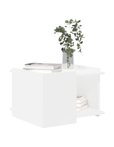 Tavolino da salotto Bianco 50,5 x 50 x 33 cm