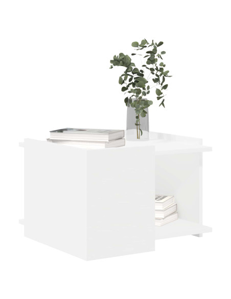 Tavolino da salotto Bianco 50,5 x 50 x 33 cm