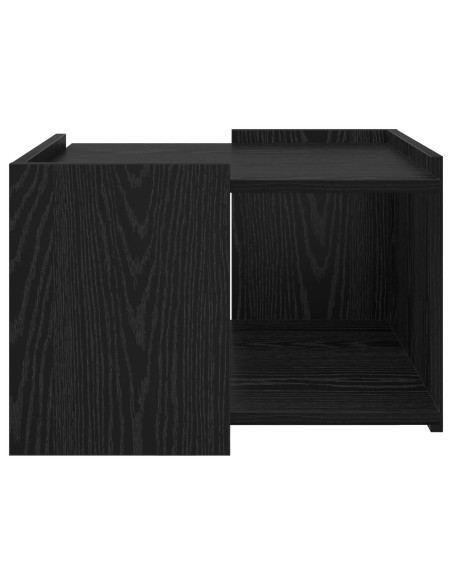 Tavolino da salotto Rovere Nero 50,5 x 50 x 33 cm
