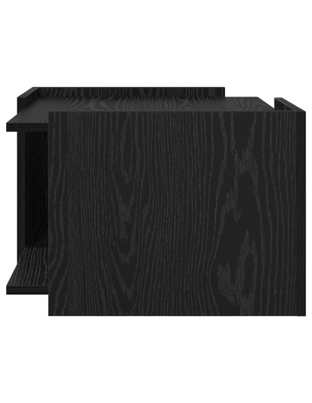 Tavolino da salotto Rovere Nero 50,5 x 50 x 33 cm