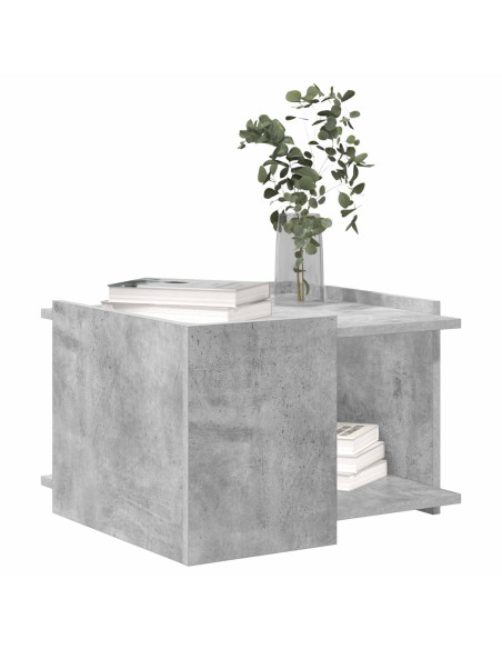 Tavolino da salotto Grigio Cemento 50,5 x 50 x 33 cm