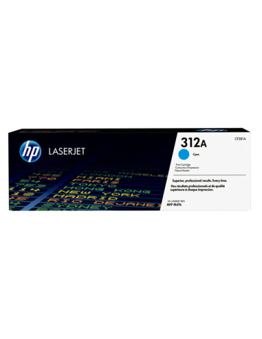 HP Cartuccia Toner ciano LaserJet 312A