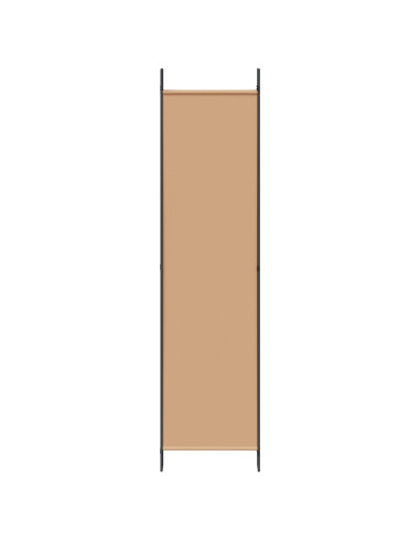 Divisore per Stanza a 6 Pannelli Beige 300 x 200 cm Tessuto