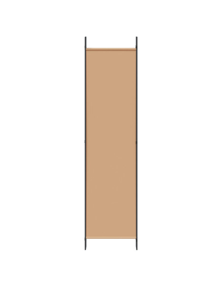 Divisore per Stanza a 6 Pannelli Beige 300 x 200 cm Tessuto