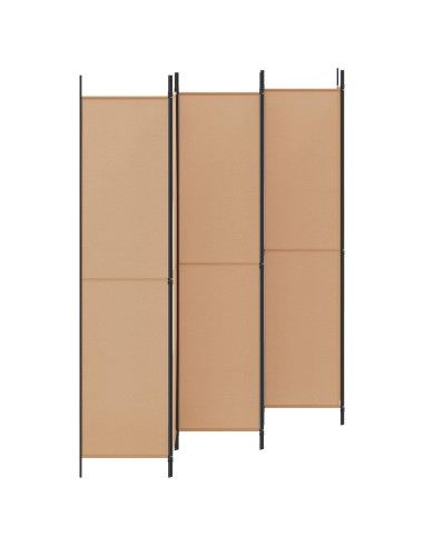Divisore per Stanza a 6 Pannelli Beige 300 x 220 cm Tessuto