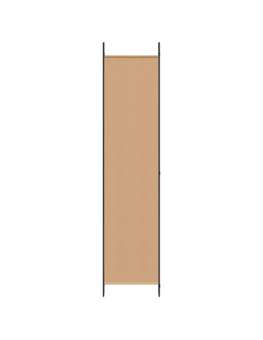 Divisore per Stanza a 6 Pannelli Beige 300 x 220 cm Tessuto