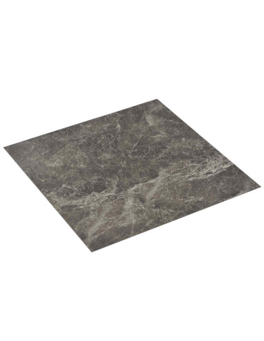 Tavole per Pavimenti 55 pcs Nero 5,11 m² PVC