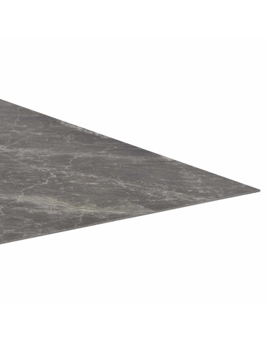 Tavole per Pavimenti 55 pcs Nero 5,11 m² PVC