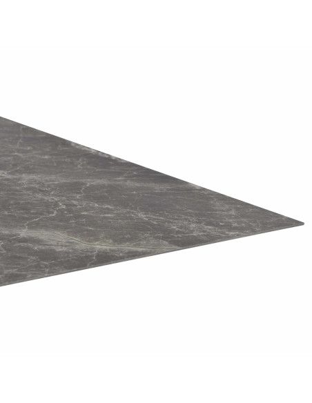 Tavole per Pavimenti 55 pcs Nero 5,11 m² PVC
